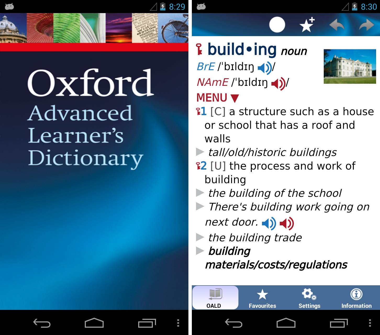 oxford Apps Android