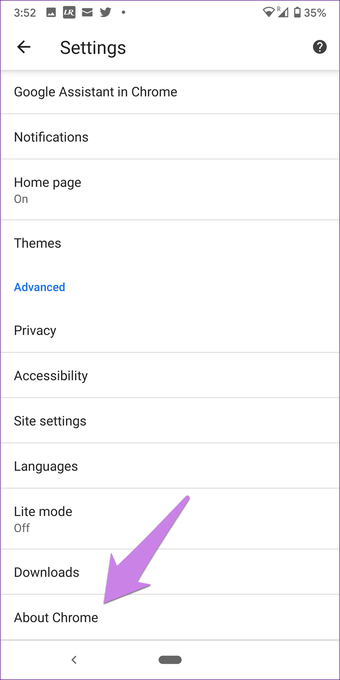 Atualizar Google Chrome 8 "width =" 702 "height =" 1402 "tamanhos de dados =" tamanhos automáticos "=" (largura mínima: 976px) 700px, (largura mínima: 448px) 75vw, 90vw "srcset =" https: //cdn.guidingtech.com/imager/media/assets/2019/12/249285/update-google-chrome-8_4d470f76dc99e18ad75087b1b8410ea9.png?1576685772 702w, https://cdn.guidingtech.com/imager/media/assets/2019 /12/249285/update-google-chrome-8_935adec67b324b146ff212ec4c69054f.png?1576685772 700w, https://cdn.guidingtech.com/imager/media/assets/2019/12/249285/update-google-chrome-8_40dd5eaf70? 1576685772 500w, https://www.aplicativosandroid.com/wp-content/uploads/2019/12/1576769844_94_Como-verificar-e-atualizar-o-navegador-Google-Chrome-Guia-completo.png 340w