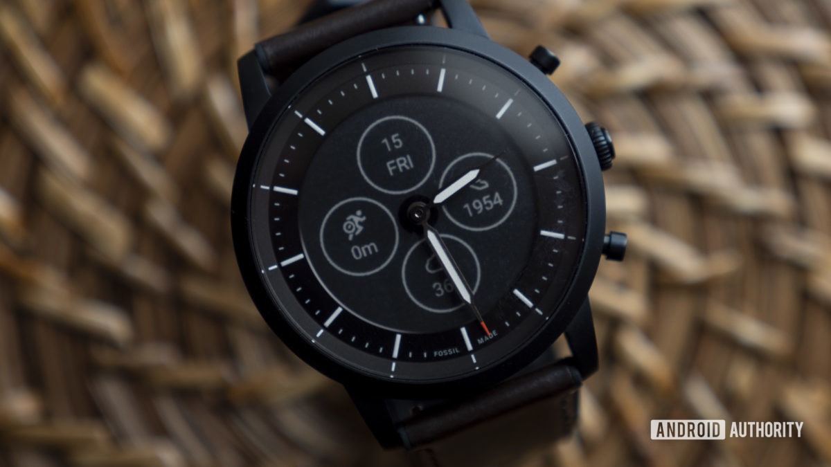 smartwatch fossil hybrid hr
