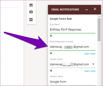 Obter respostas dos formulários do Google no e-mail 11 "width =" 466 "height =" 386 "data-size =" auto "size =" (largura mínima: 976px) 700px, (largura mínima: 448px) 75vw, 90vw "srcset = "https://www.aplicativosandroid.com/wp-content/uploads/2019/12/1577089939_434_Como-obter-respostas-dos-formularios-do-Google-no-seu-email.png 466w, https: //cdn.guidingtech. com / imager / media / assets / 2019/12/249225 / Get-Google-Forms-Responses-in-Email-11_7c4a12eb7455b3a1ce1ef1cadcf29289.png? 1576654671 340w