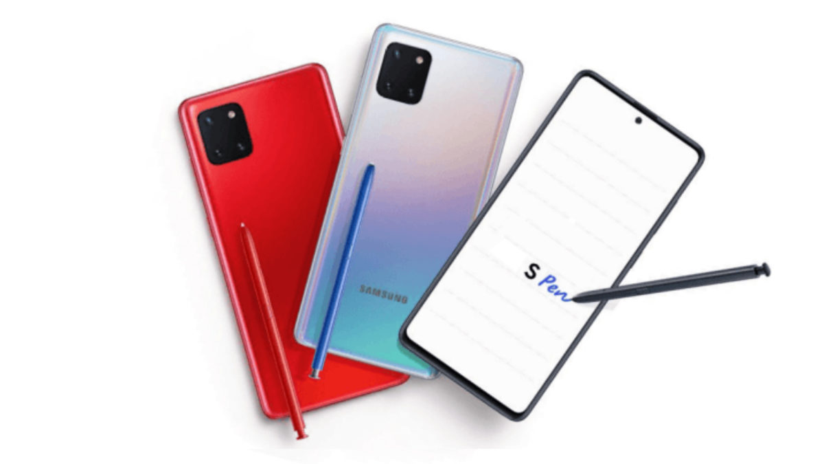 Samsung Galaxy Note10 Lite vazamento WinFuture Samsung Galaxy Note10 Lite vazamento WinFuture