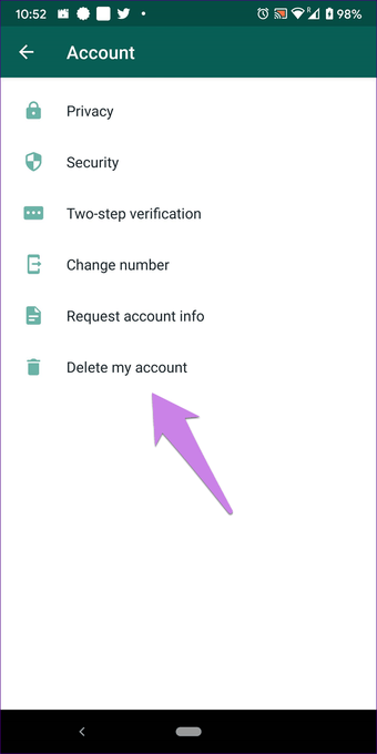 O que acontece Excluir a conta do WhatsApp 14 "width =" 702 "height =" 1402 "data-size =" auto "size =" (largura mínima: 976px) 700px, (largura mínima: 448px) 75vw, 90vw "srcset =" https://www.aplicativosandroid.com/wp-content/uploads/2019/12/1577387249_531_O-que-acontece-quando-voce-exclui-a-conta-do-WhatsApp.png 702w, https://cdn.guidingtech.com/imager /media/assets/2019/12/249440/what-happens-delete-whatsapp-account-14_935adec67b324b146ff212ec4c69054f.png?1576827299 700w, https://cdn.guidingtech.com/imager/media/assets/2019/12/249440/ O que acontece com a exclusão do whatsapp-conta-14_40dd5eab97016030a3870d712fd9ef0f.png? 1576827300 500w, https://cdn.guidingtech.com/imager/media/assets/2019/12/249440/what-happens-delete-whatsapp-account-14_7c4a12a7a1a .png? 1576827301 340w