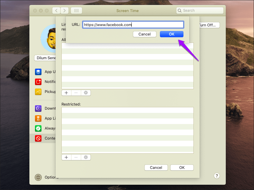 Mac screen time passcode Mac screen time passcode