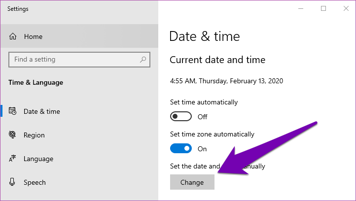 Erro do relogio google chrome Clearance