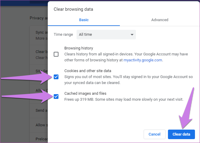 Erro do relogio google chrome Clearance