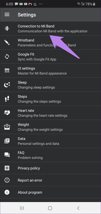 mi band 4 nao emparelha