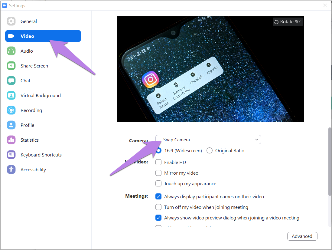 Como Adicionar Ou Remover Filtros Do Snapchat Do Zoom Videos Blog Apps Android