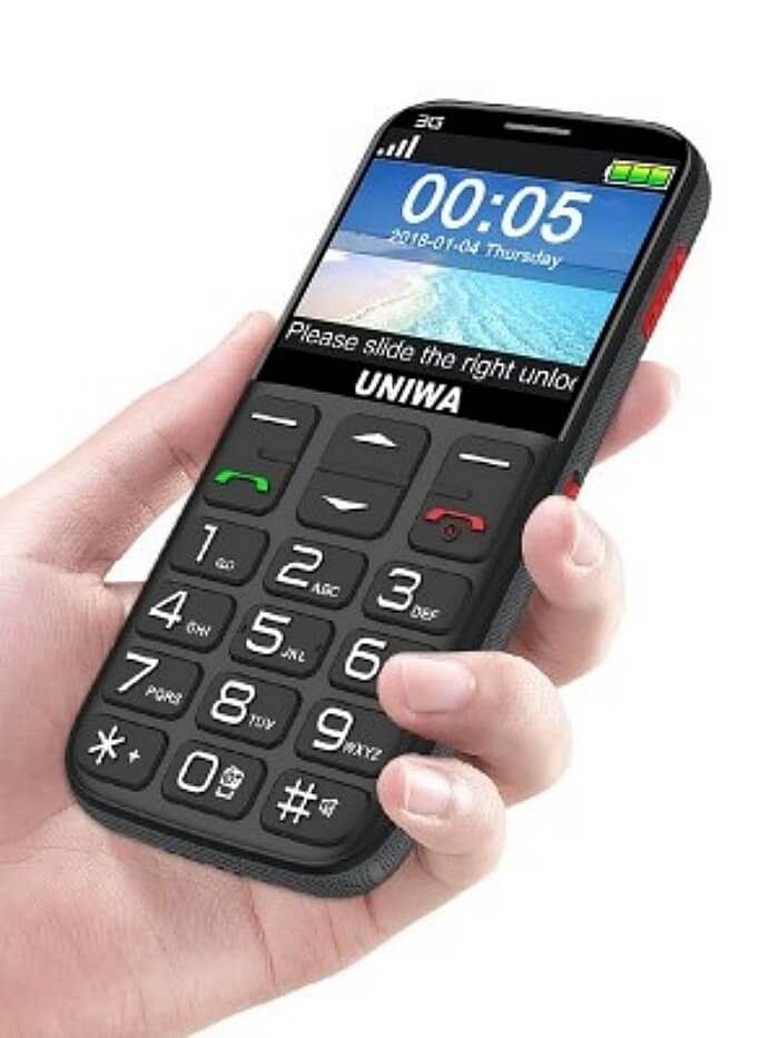 Os XX melhores celulares para idosos com demência