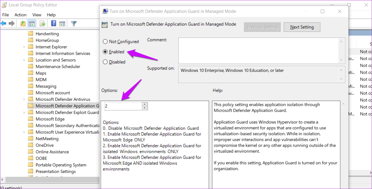 O que é o Microsoft Defender Application Guard e como ativálo