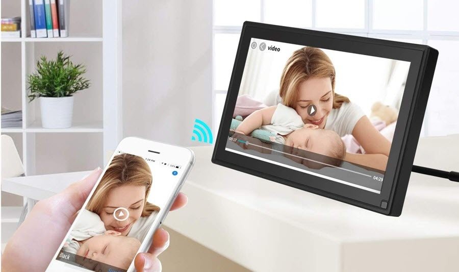 6 melhores portaretratos digitais para famílias em 2020