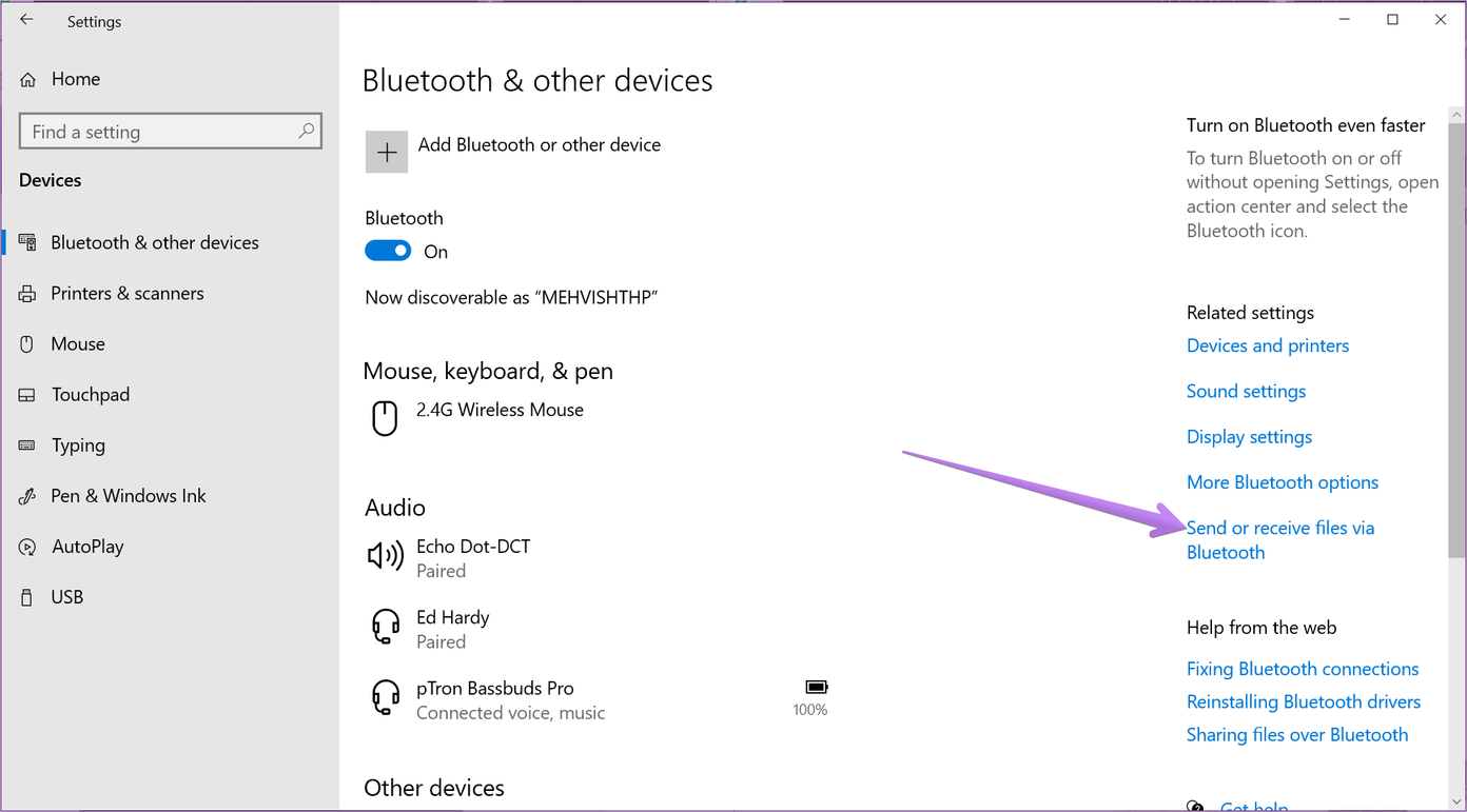 Onde estão as configurações de Bluetooth no Windows 10 e como usálas