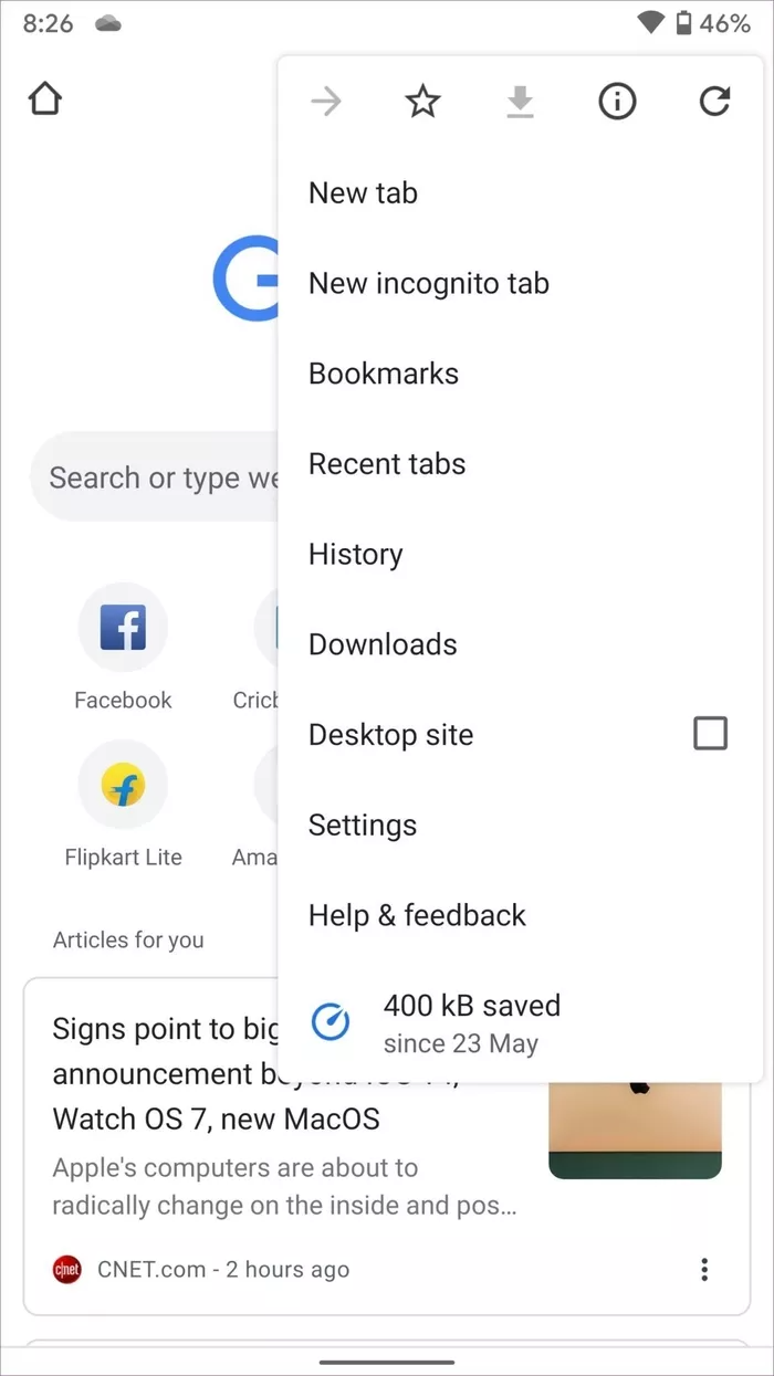 AJUDA DO GOOGLE CHROME COMO DESATIVAR visual data 7