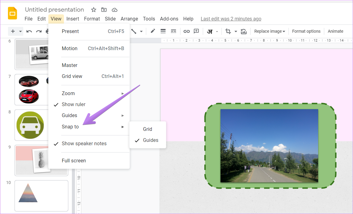 15 dicas principais para editar imagens no Apresentações Google