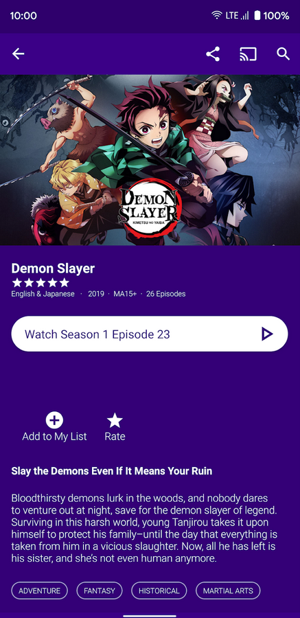 melhor aplicativo de assistir animes