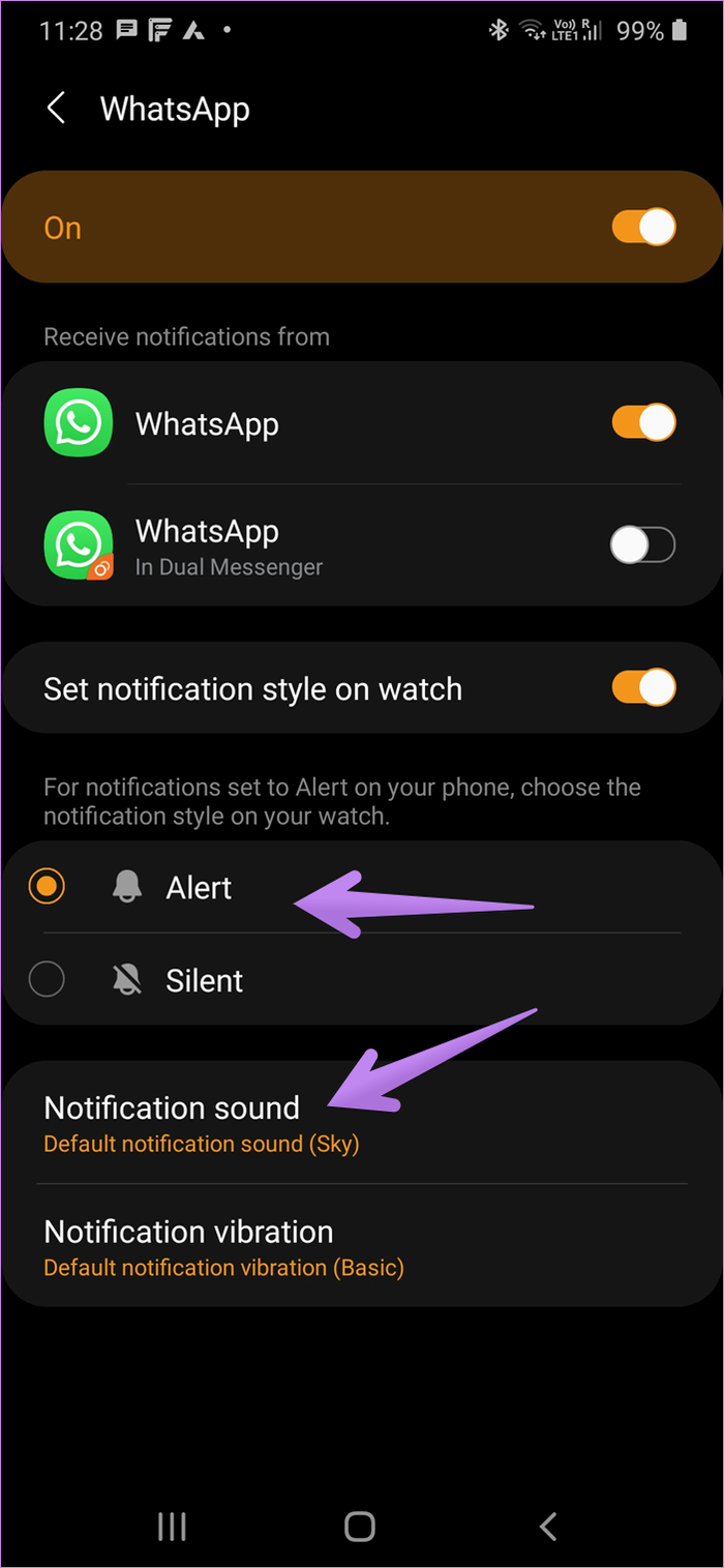 relogio samsung com whatsapp