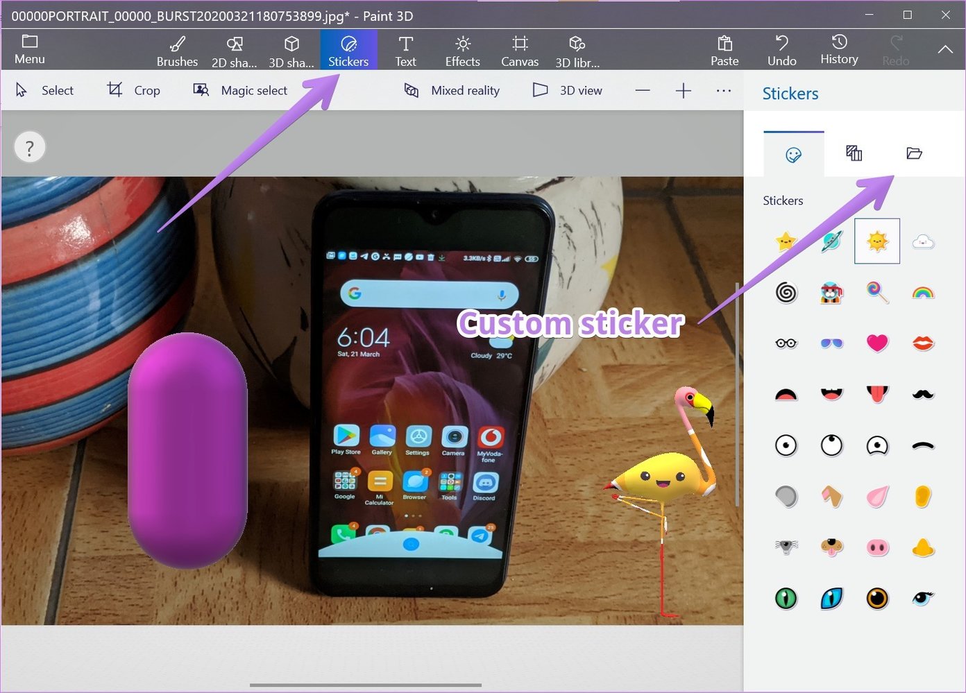 Como usar o Paint 3D para editar fotos