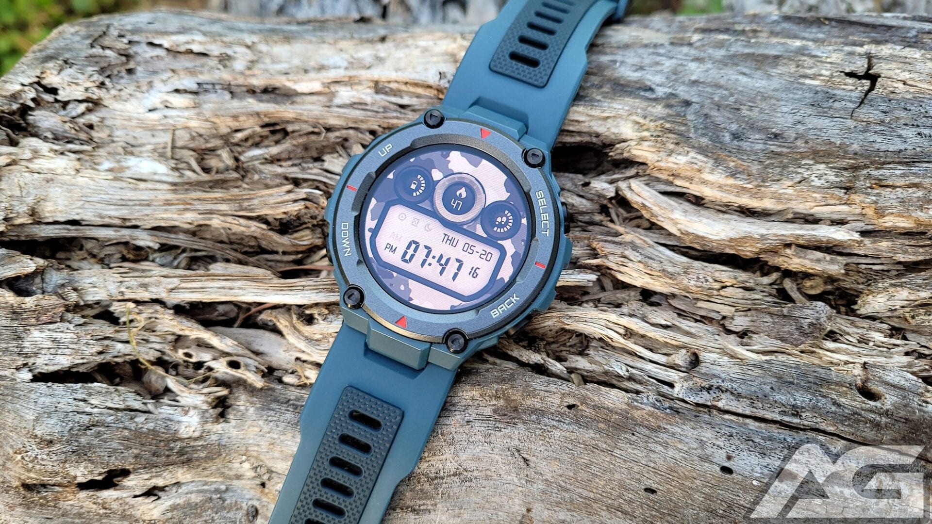 amazfit t rex pro azul