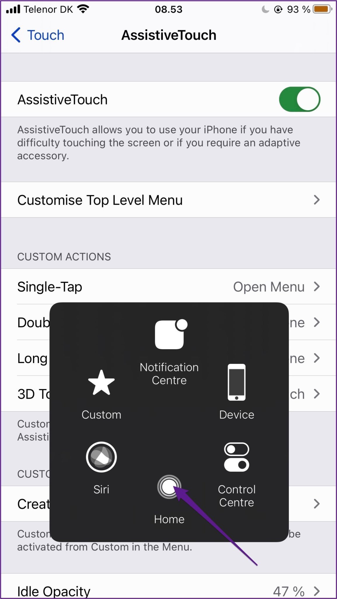 Como consertar o botão da tela inicial do iPhone que não