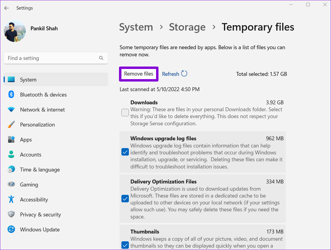 As 3 principais maneiras de excluir arquivos temporários no Windows 11