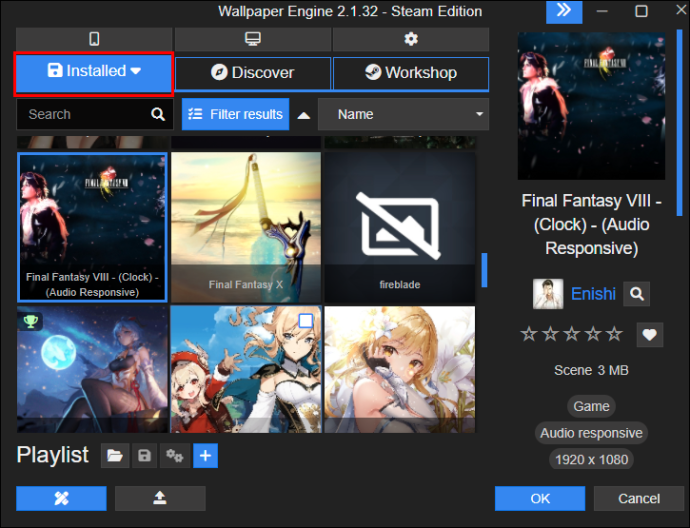 Como excluir papéis de parede do Wallpaper Engine