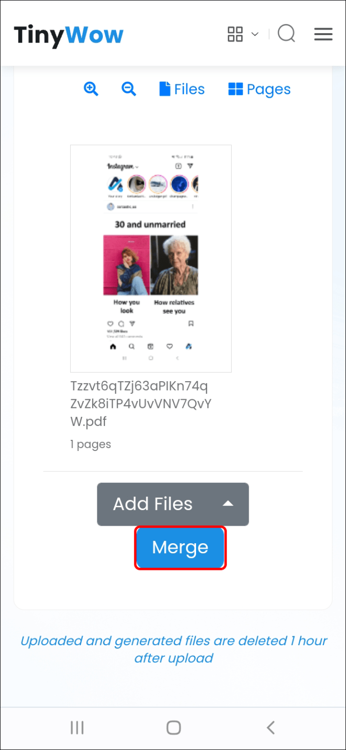 Como combinar imagens JPG em um PDF