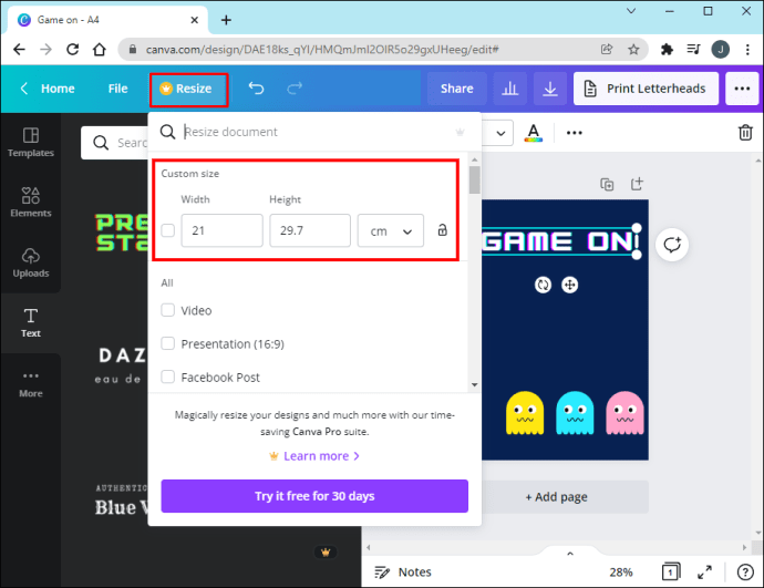 Como tornar o texto vertical no Canva