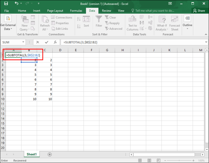 Como numerar linhas automaticamente no Excel
