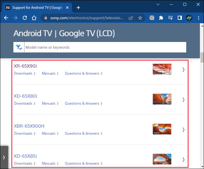 Como ativar o VRR em uma TV Sony