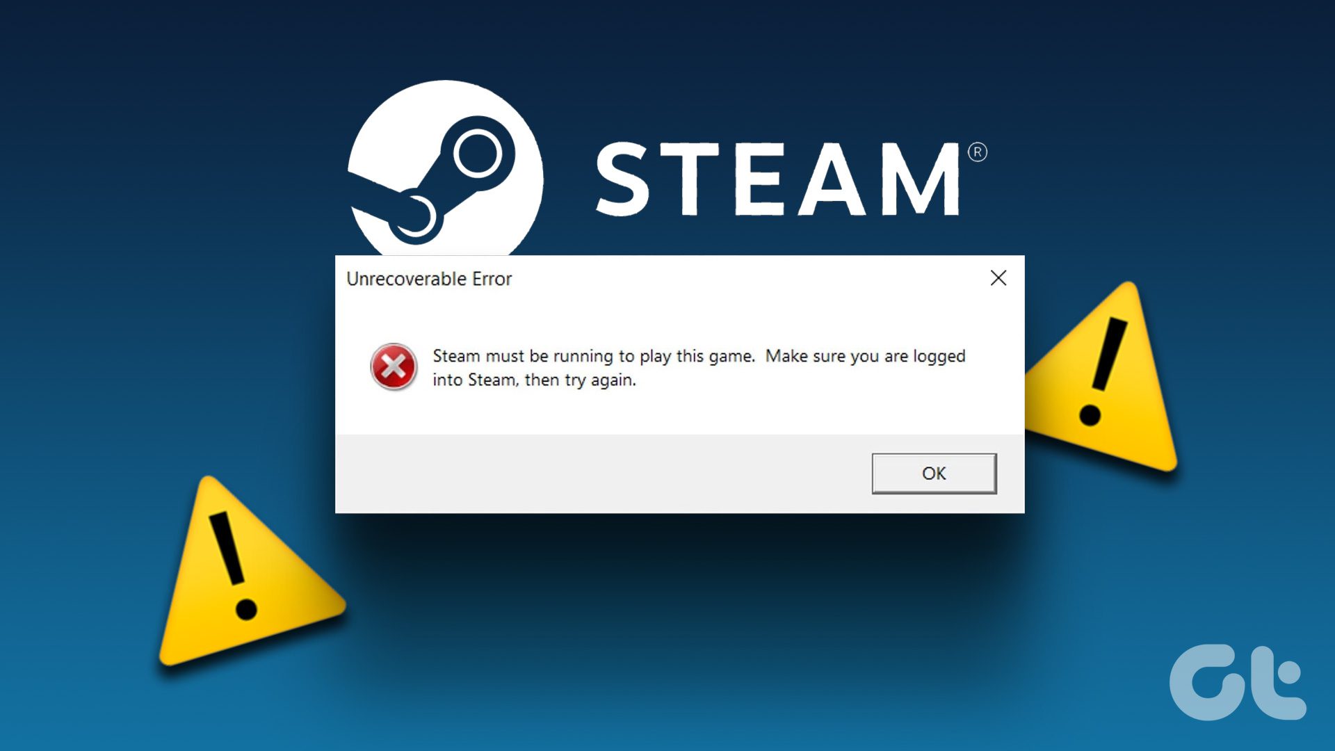 Como corrigir o steam deve estar em execu o para jogar este erro de