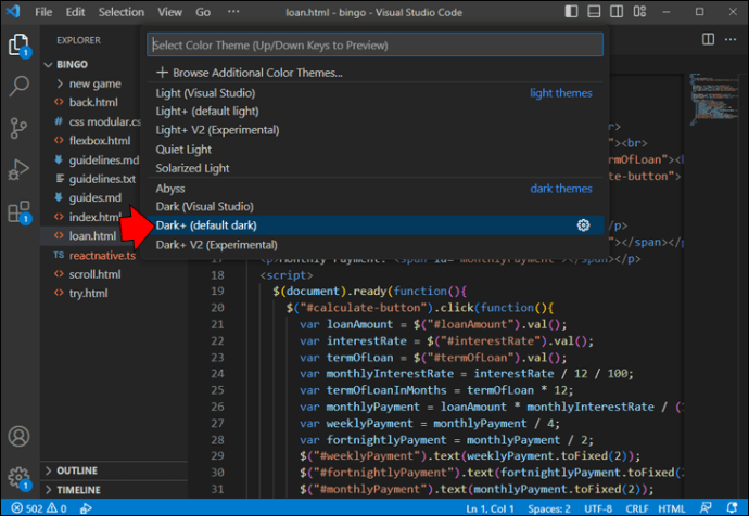 Os melhores temas de código do Visual Studio