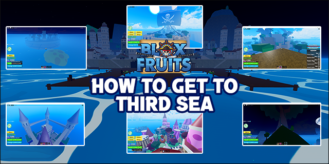 COMO IR PRO TERCEIRO MUNDO * THIRD SEA * na NOVA ATUALIZAÇÃO do BLOX FRUITS!  UPDATE 15 