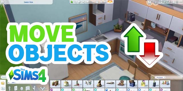 Como mover objetos para cima e para baixo no The Sims 4 ▷➡️